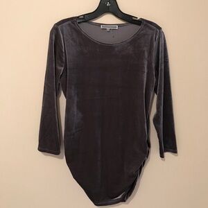 Liquid by Sioni Velvet Blouse